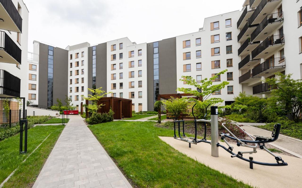 Wola Skwer Happy Apartment Varsó Kültér fotó