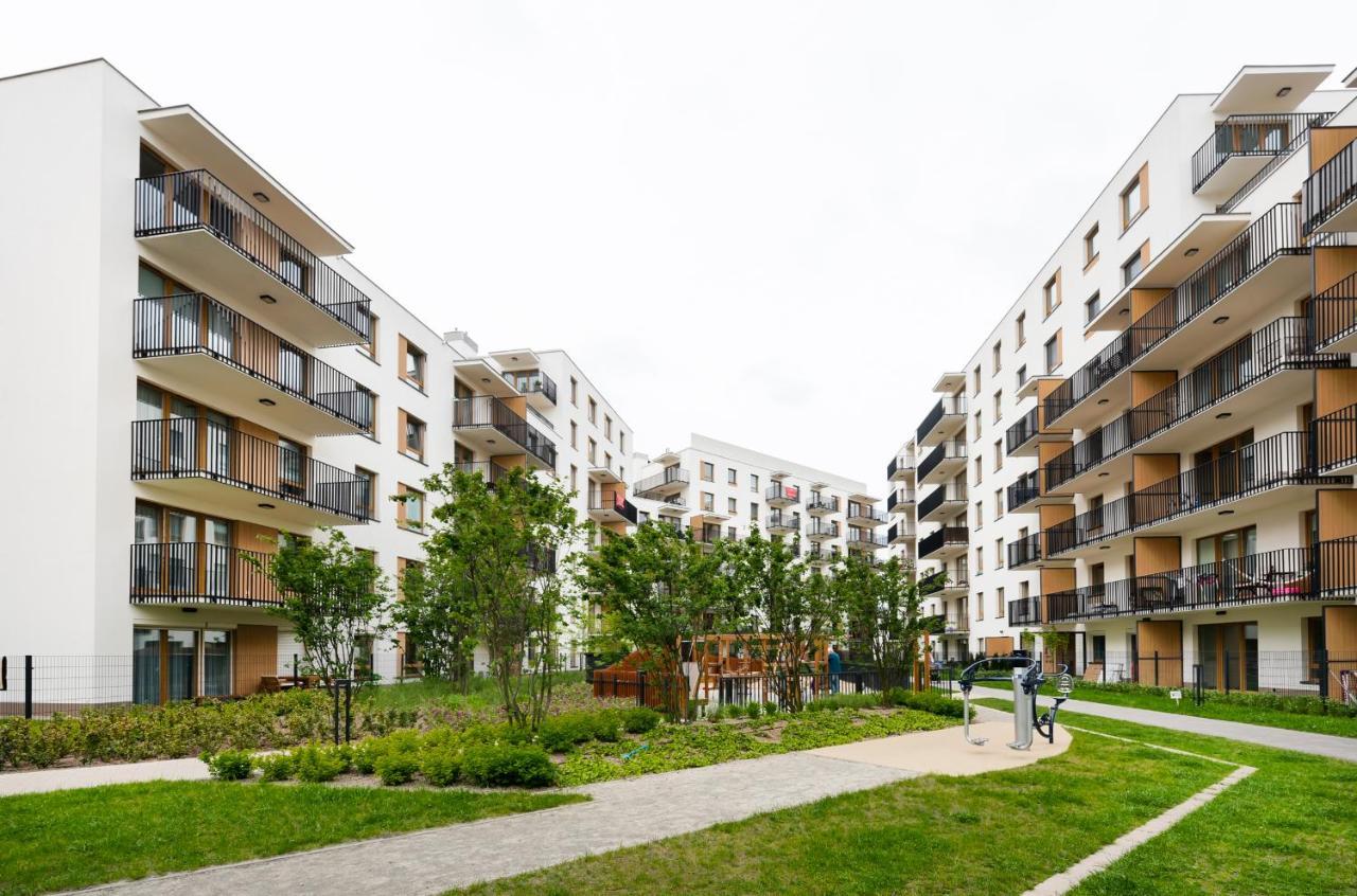Wola Skwer Happy Apartment Varsó Kültér fotó
