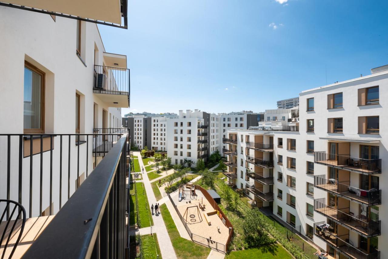 Wola Skwer Happy Apartment Varsó Kültér fotó